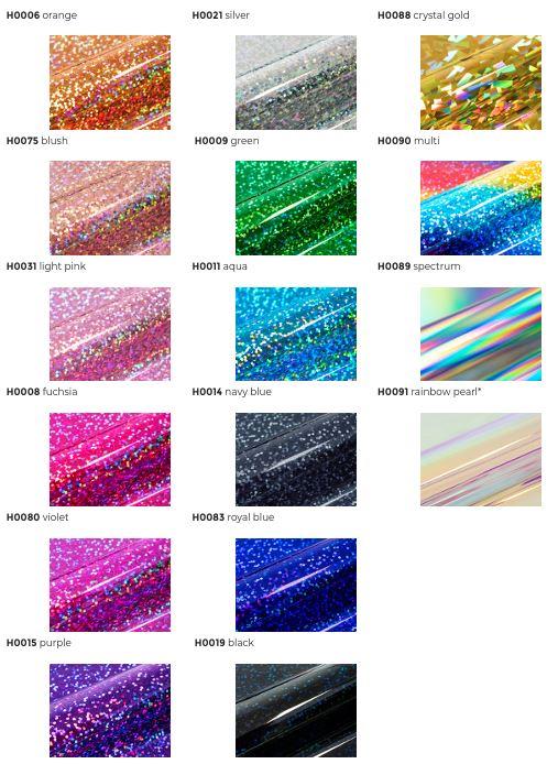 SISER FLEX folija za tekstil HOLOGRAPHIC