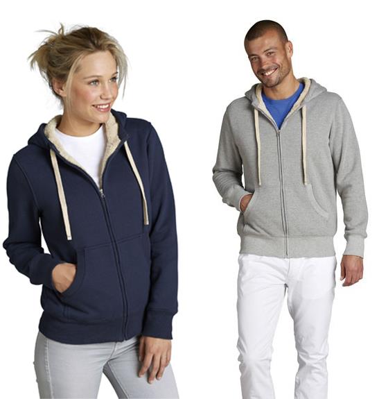 Kapuzen Sweatjacke SHERPA 0584