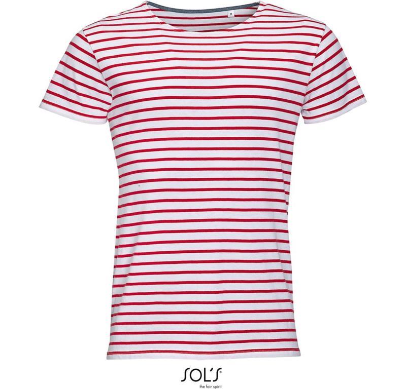 Herren T-Shirt gestreift MILES