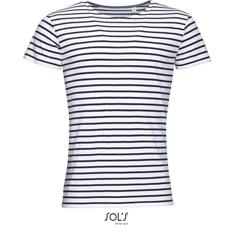 Men's T-Shirt with Stripes MILES