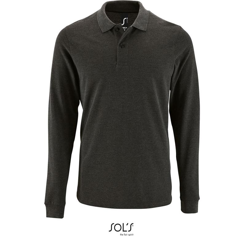 Moška polo z dolgimi rokavi PERFECT LSL