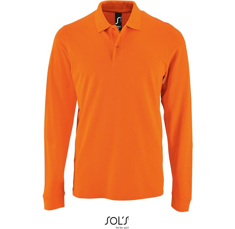 Moška polo z dolgimi rokavi PERFECT LSL