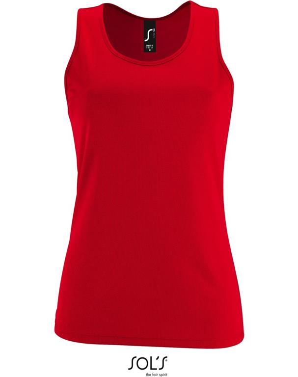 Ladies' Sport Shirt sleeveless Sporty TT