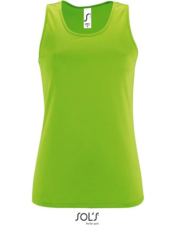 Ženska majica brez rokav SPORTY
