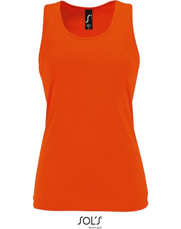 Ladies' Sport Shirt sleeveless Sporty TT