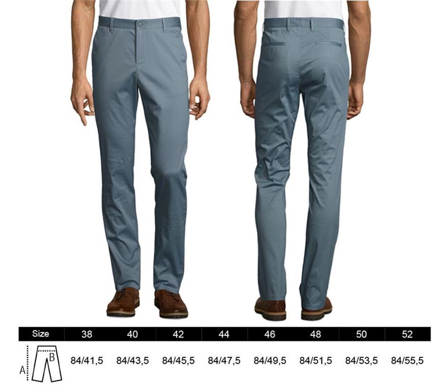 Moške hlače iz satena JARED, 02917