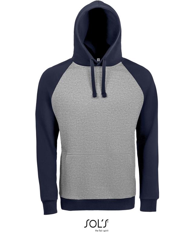Unisex dvobarvni pulover SEATTLE, 02998