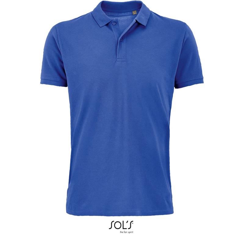 Herren Bio Piqué Polo Planet
