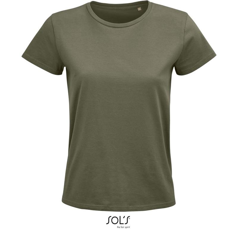 Schweres Damen Bio T-Shirt Pioneer