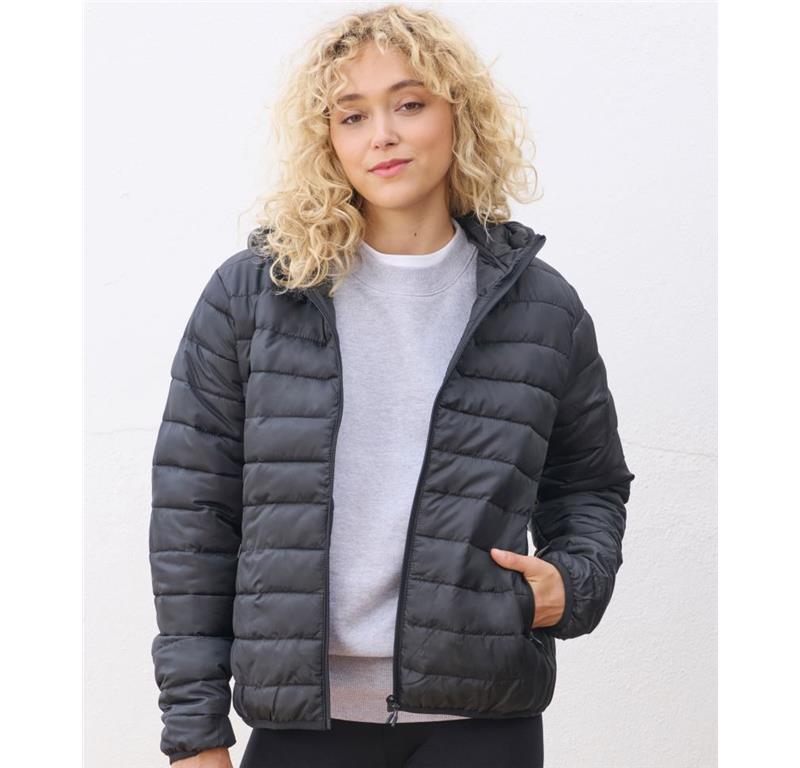 Lightweight Ladies' Hooded Padded Jacket