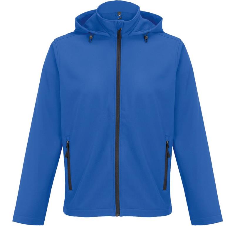 Men's 2-Layer Hooded Softshell Jacket SO
