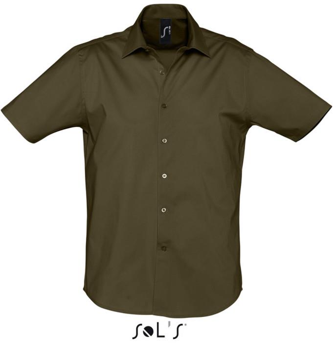 Moška srajca s kratkimi rokavi BROADWAY