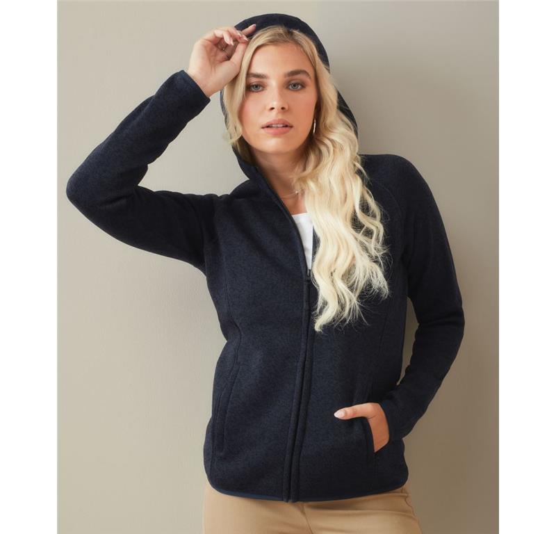 Ženska flis jopica s kapuco 5560