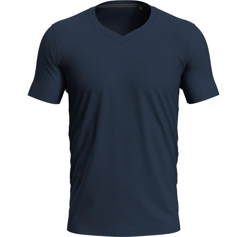Herren V-Ausschnitt T-Shirt V-Neck T "Cl