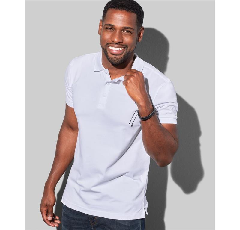 Schweres Herren Piqué Stretch Polo Polo