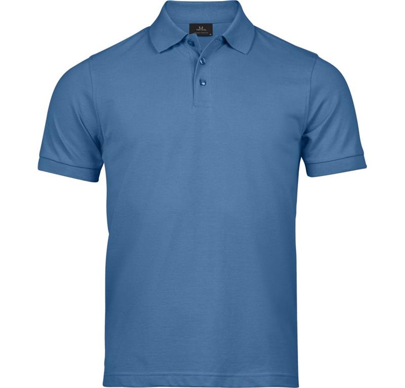 Schweres Herren Luxus Stretch Piqué Polo
