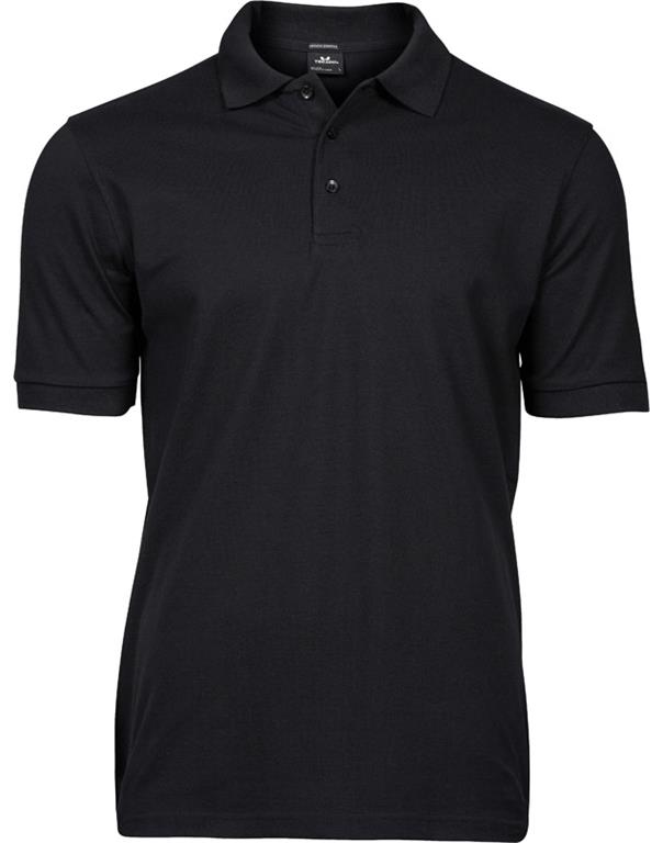 Schweres Herren Luxus Stretch Piqué Polo