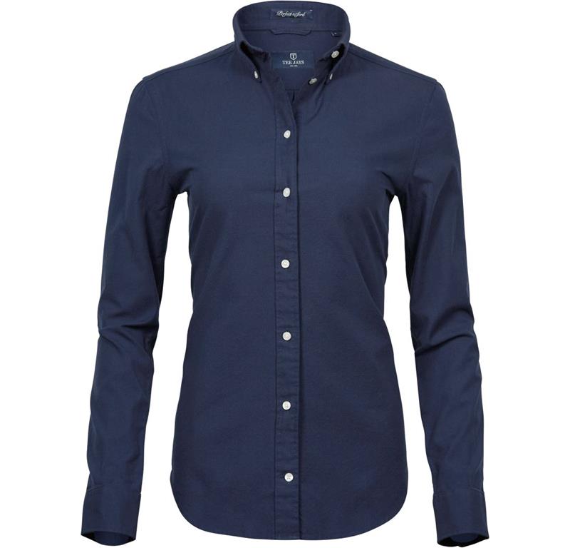 Oxford Bluse "Perfect" langarm 4001