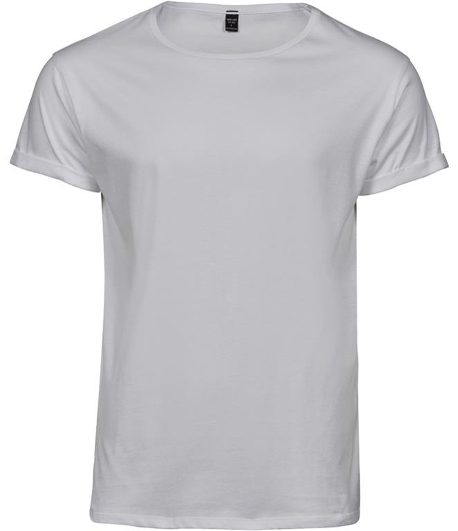 Herren T-Shirt mit Umschlag am Arm 5062