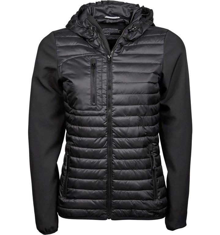 Damen Crossover Kapuzenjacke 9629