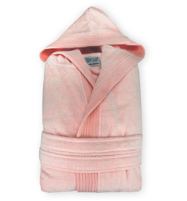 Hooded Bathrobe Velour Bathrobe