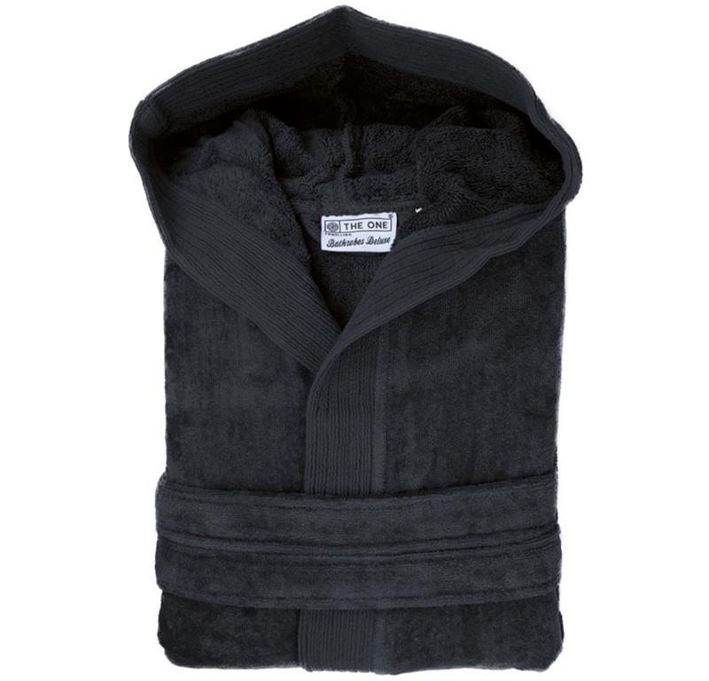 Hooded Bathrobe Velour Bathrobe