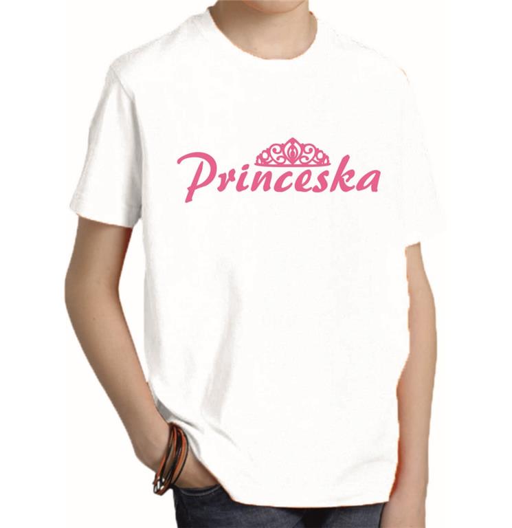 Otroška majica PRINCESKA