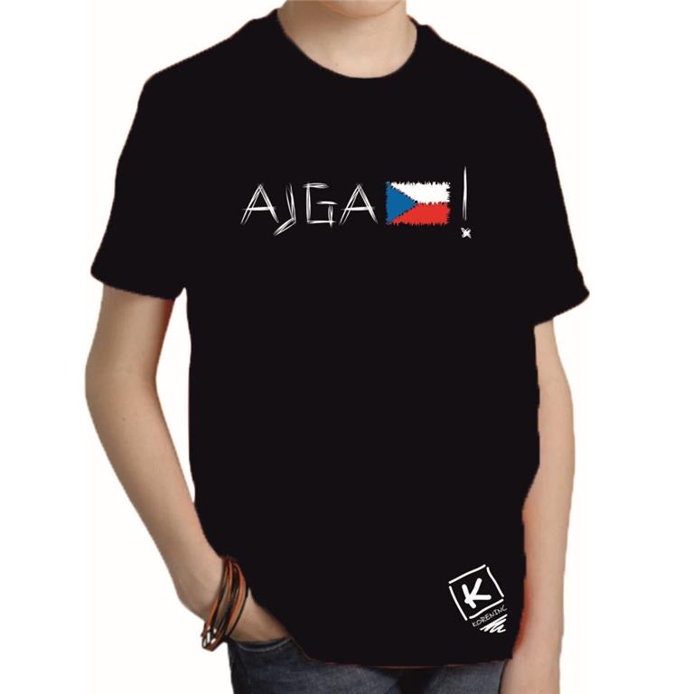 Otroška majica AJGA ČEHA