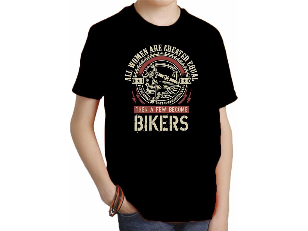 Otroška majica A FEW BECOME BIKERS