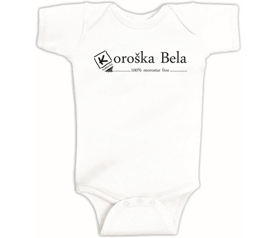 Baby body KOROŠKA BELA