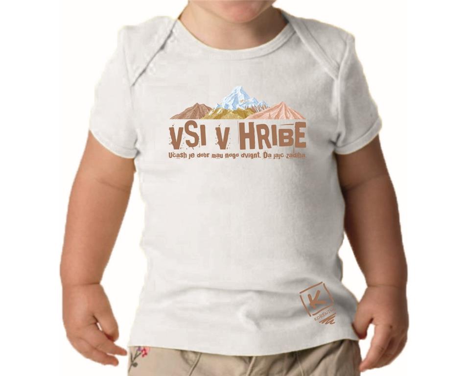 Baby majica VSI V HRIBE