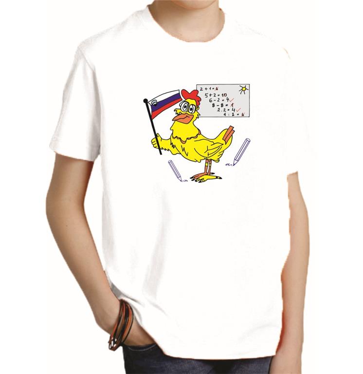 Fantovska majica ŠOLSKA KOKOŠKA