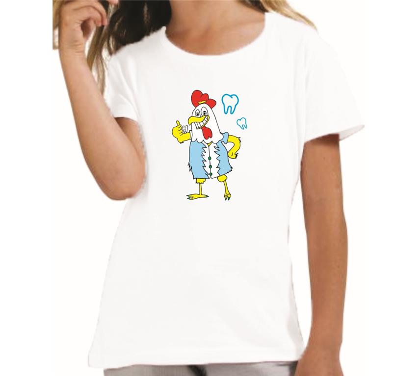 Dekliška majica ZOBNA KOKOŠKA