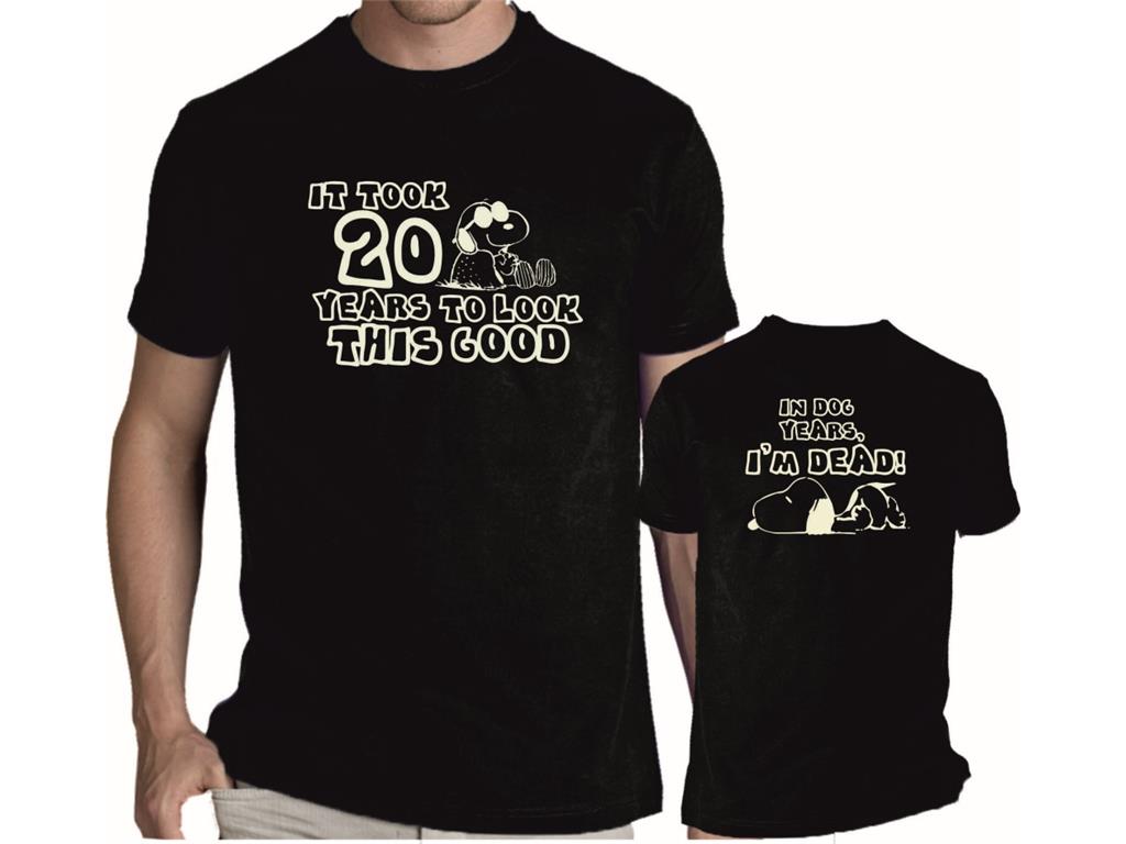 Moška majica 20 IN DOG YEARS