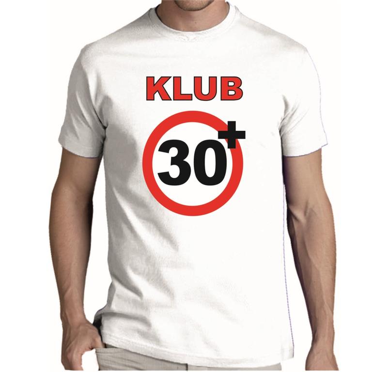 Moška majica KLUB 30+