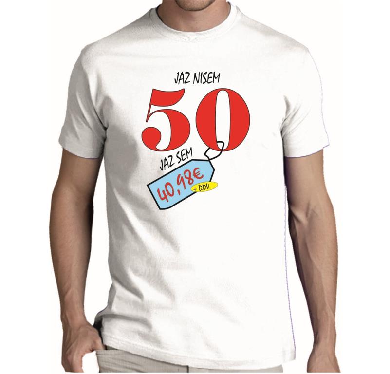 Moška majica NISEM 50 + DDV