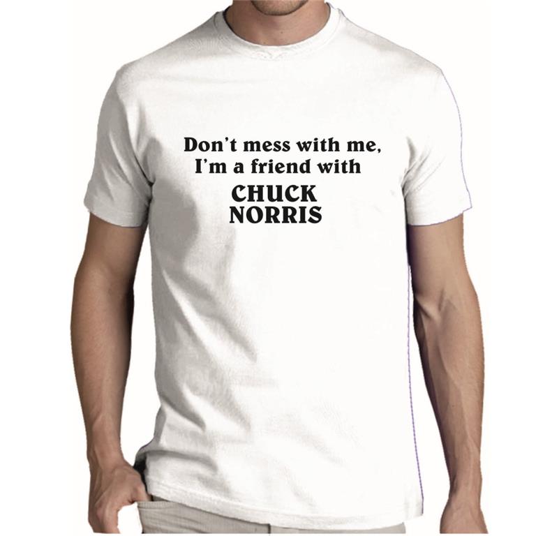 Moška majica CHUCH NORRIS FRIEND