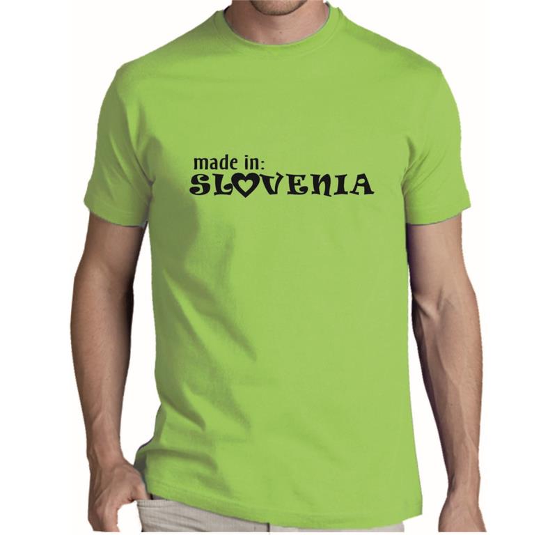 Moška majica MADE IN SLOVENIA