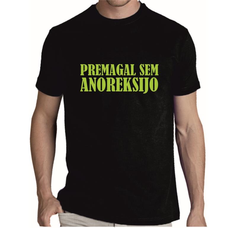 Moška majica PREMAGAL ANOREKSIJO