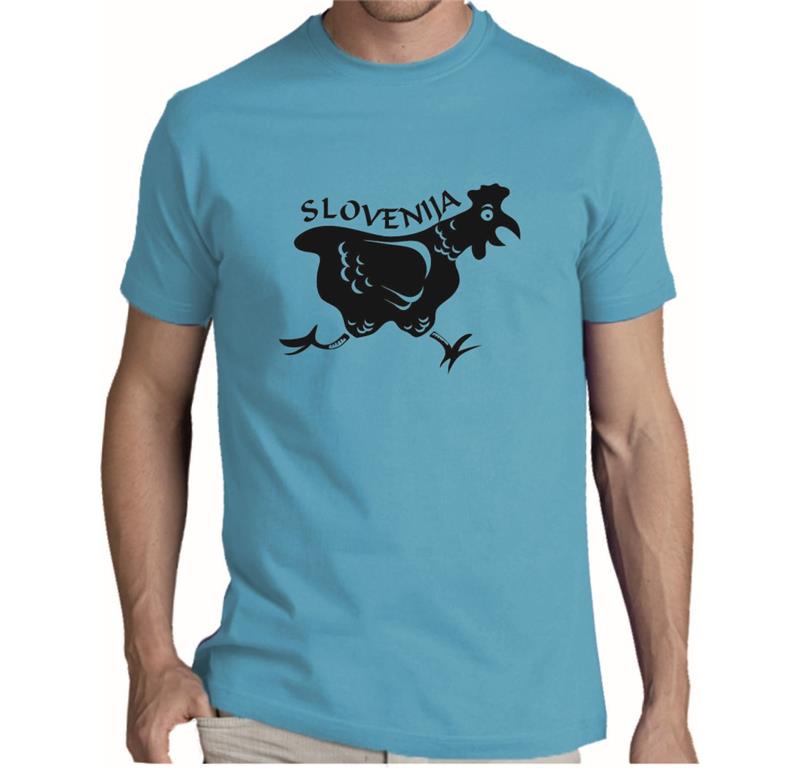 Moška majica SLOVENIJA KOKOŠ