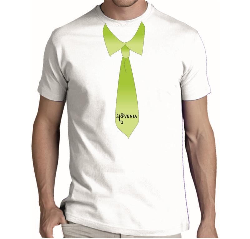 Moška majica SLOVENIJA KRAVATA