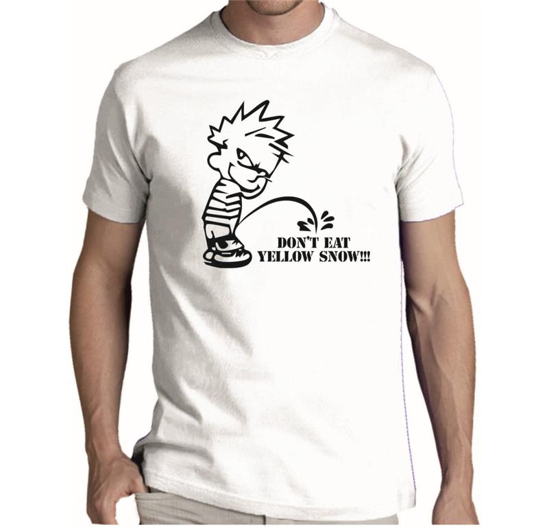 Moška majica DON'T EAT YELLOW SNOW