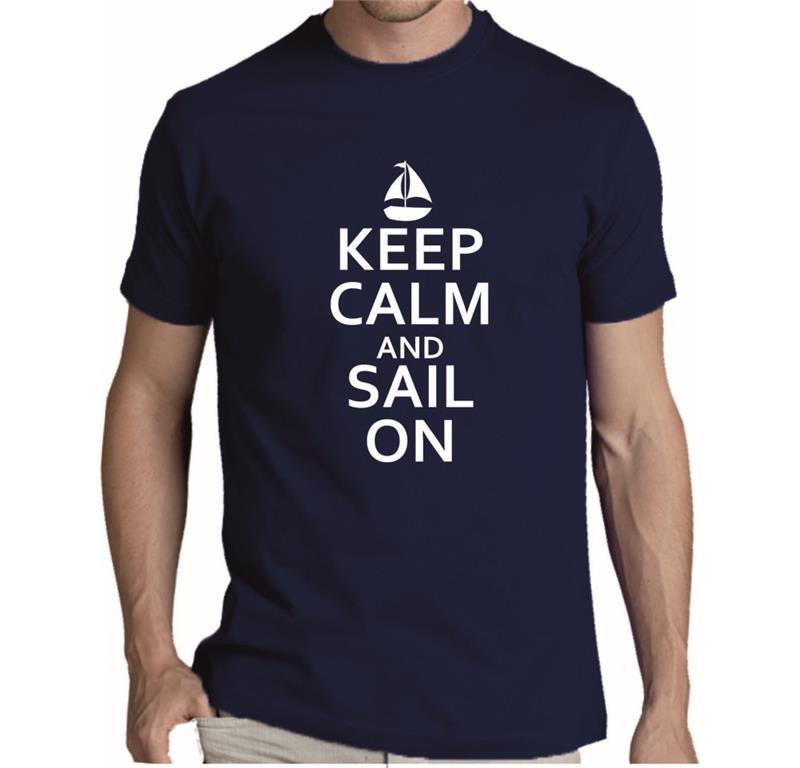 Moška majica KEEP CALM SAIL