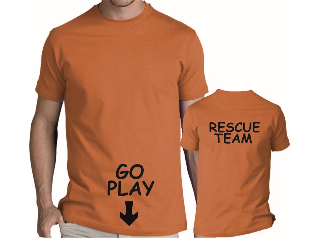 Moška majica GO PLAY RESCUE TEAM