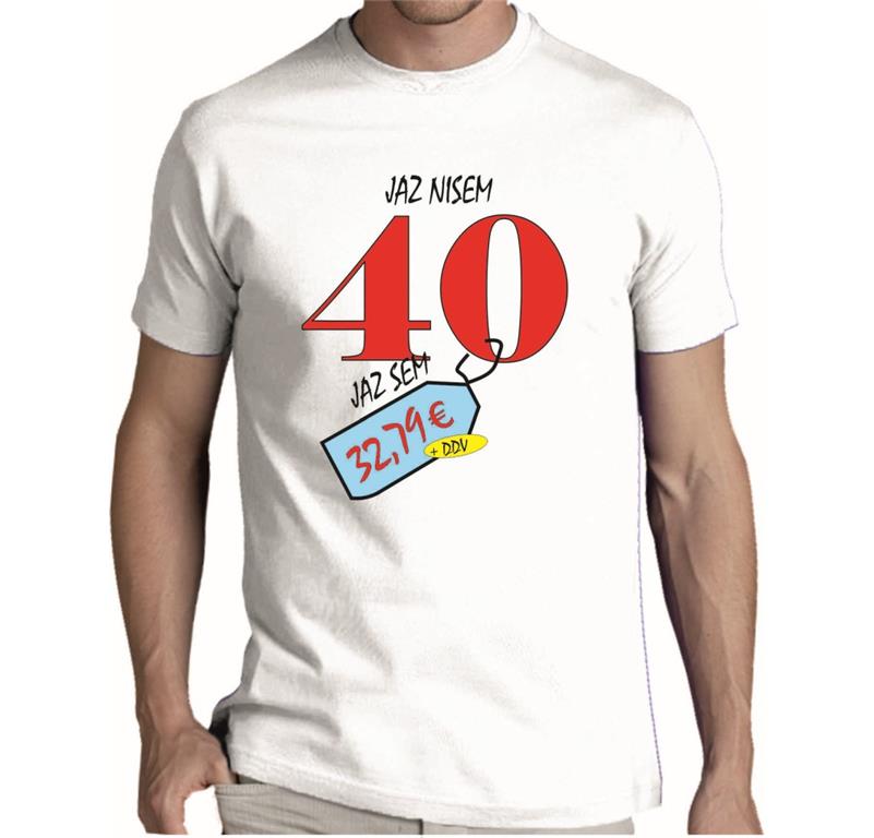 Moška majica NISEM 40 + DDV