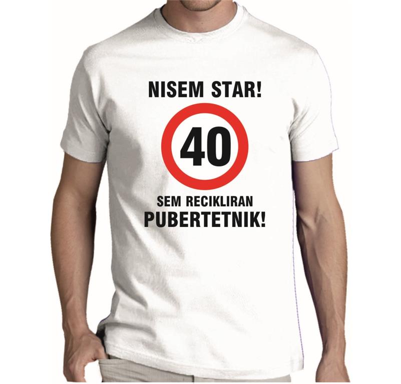 Moška majica RECEKLIRAN PUBERTETNIK