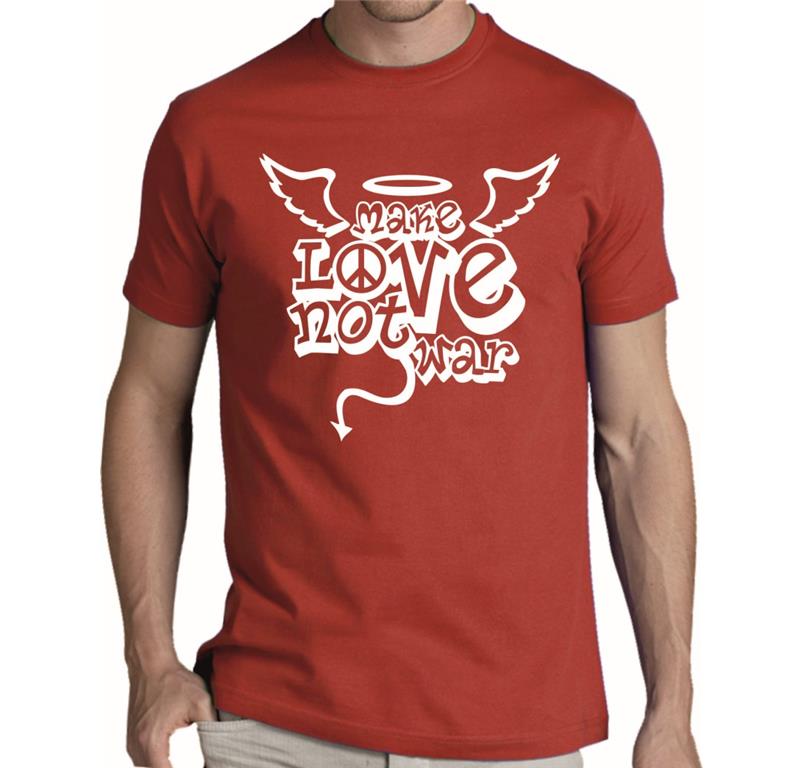 Moška majica MAKE LOVE NOT WAR