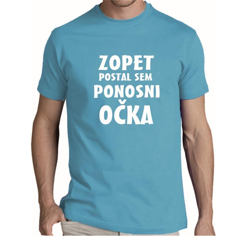 Moška majica ZOPET PONOSNI OČKA