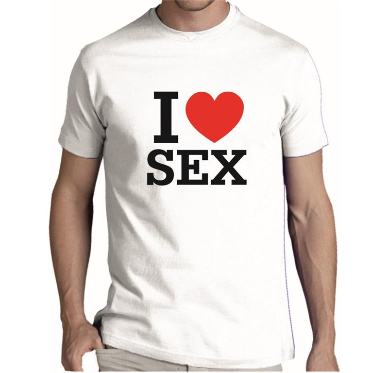 Moška majica I LOVE SEX