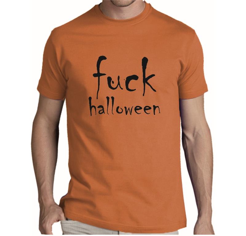 Moška majica FUCK HALLOWEEN